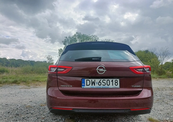 Opel Insignia cena 60900 przebieg: 153000, rok produkcji 2017 z Wrocław małe 277